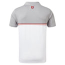FootJoy Colour Block Lisle - Heather Grey/White