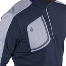 Galvin Green Dwight Insula Pullover -  Navy/White