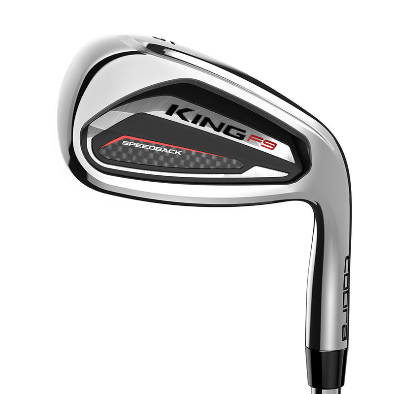 Cobra KING F9 Speedback Golf Irons - Steel