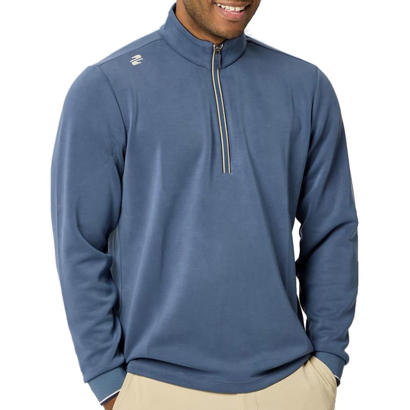 Stuburt Arlo 1/4 Zip Pullover - Steel Blue