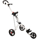 Fastfold Force 3-Wheel Push Trolley - White