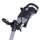 Fastfold Kliq 3-Wheel Push Trolley - Matt Grey/Black