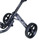 Fastfold Mission 5.0 3-Wheel Push Trolley - Matt Charcoal/Black