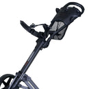 Fastfold Mission 5.0 3-Wheel Push Trolley - Matt Charcoal/Black