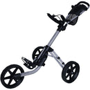 Fastfold Mission 5.0 3-Wheel Push Trolley - Matt Grey/Black