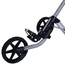 Fastfold Mission 5.0 3-Wheel Push Trolley - Matt Grey/Black