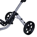 Fastfold Mission 5.0 3-Wheel Push Trolley - Matt Grey/Black