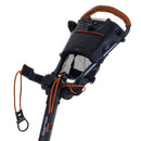 Fastfold Square 3-Wheel Push Trolley - Ltd Edition Charcoal Special/Cognac