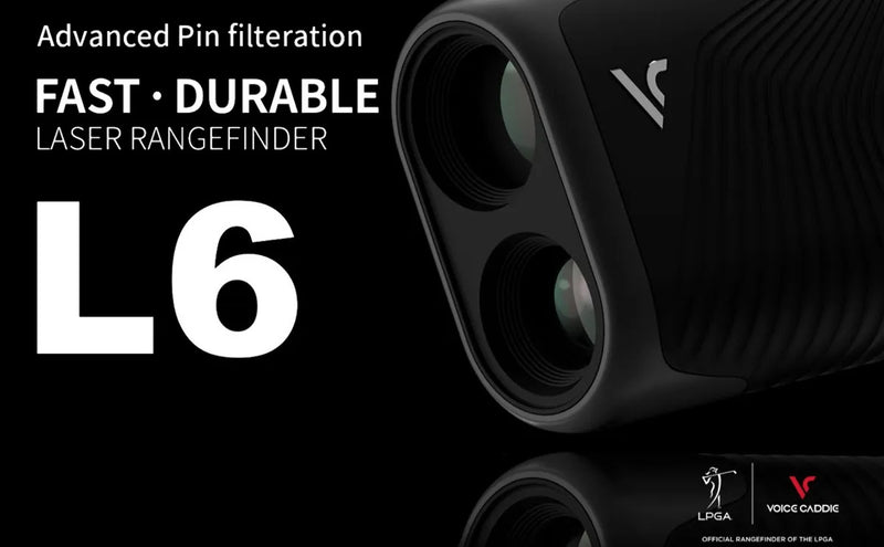 Voice Caddie L6 Laser Rangefinder - Black
