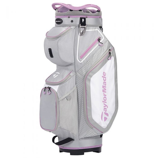 TaylorMade Pro 8.0 Cart Bag - Grey/Purple