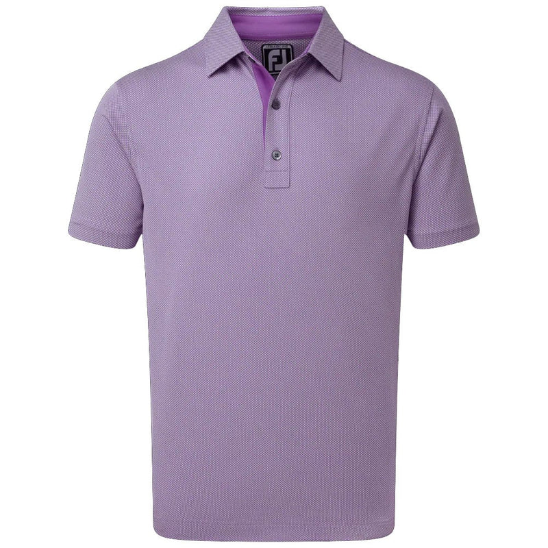 FootJoy Four Dot Jacquard Polo Shirt - Purple