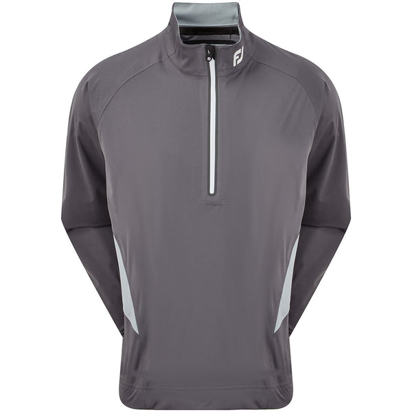 FootJoy FJ Hydroknit 1/2 Zip Waterproof Jacket - Charcoal/Grey