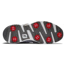 FootJoy Hyperflex BOA Spiked Shoes - Grey/Red