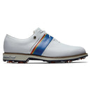 FootJoy Premiere Series Pacific Packard Spiked Shoe - White/Navy/Orange
