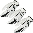 Cobra Microgrip Flex Leather Golf Glove - White - 3 Pack