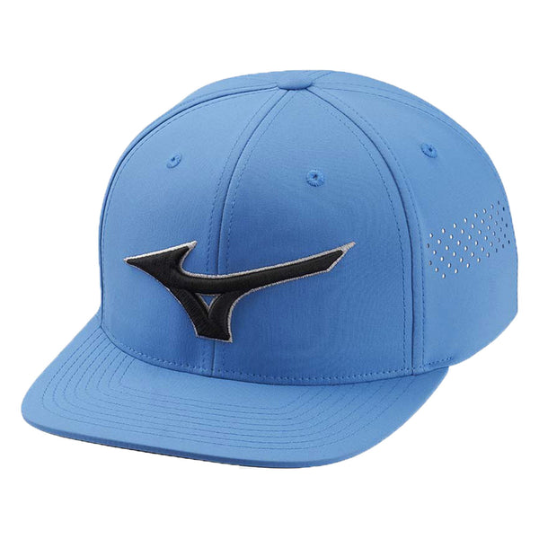 Mizuno Tour Flat Snapback Cap - California Blue