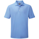 FootJoy Stretch Pique Solid Traditional Polo Shirt - Light Blue