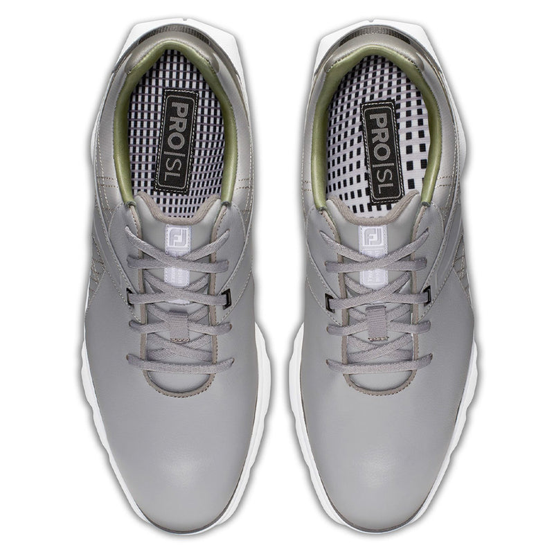 FootJoy Pro/SL Spikeless Shoes - Grey/White