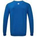 Footjoy Wool Blend V-Neck Pullover - Blue Marlin