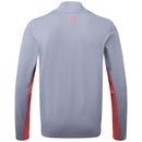 FootJoy Chest Stripe Chill Out 1/4 Zip Pullover - Graphite/Coral