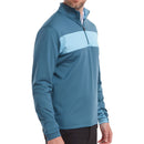 FootJoy Chest Stripe Chill Out 1/4 Zip Pullover - Ink/Dusk Blue