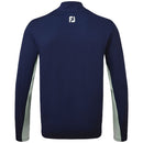 FootJoy Chest Stripe Chill Out 1/4 Zip Pullover - Navy/Sage