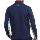FootJoy Chest Stripe Chill Out 1/4 Zip Pullover - Navy/Sage