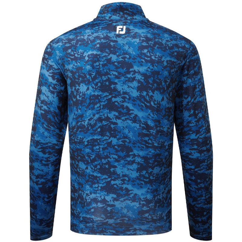 FootJoy Cloud Camo 1 4 Zip Pullover Navy
