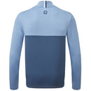 FootJoy Colour Block Chill Out 1/4 Zip Pullover - Dusk Blue/Ink
