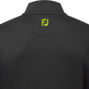 FootJoy Colour Block Full Zip Chillout Pullover - Black/Olive