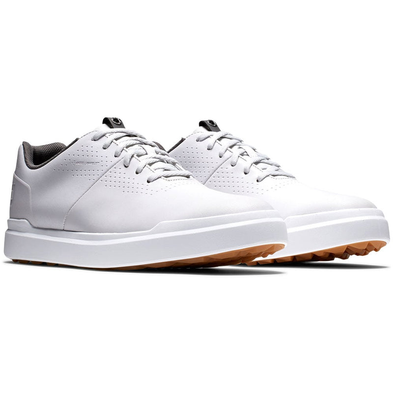 FootJoy Contour Casual Spikeless Waterproof Shoes - White