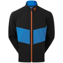 FootJoy HydroLite Waterproof Jacket - Black/Sapphire/Orange