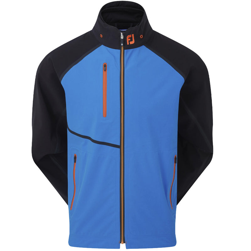 FootJoy HydroTour Waterproof Jacket - Sapphire/Black/Orange