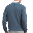 FootJoy French Terry Crew Neck Sweater - Heather Ink