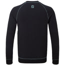 FootJoy French Terry Crew Neck Sweater - Heather Navy