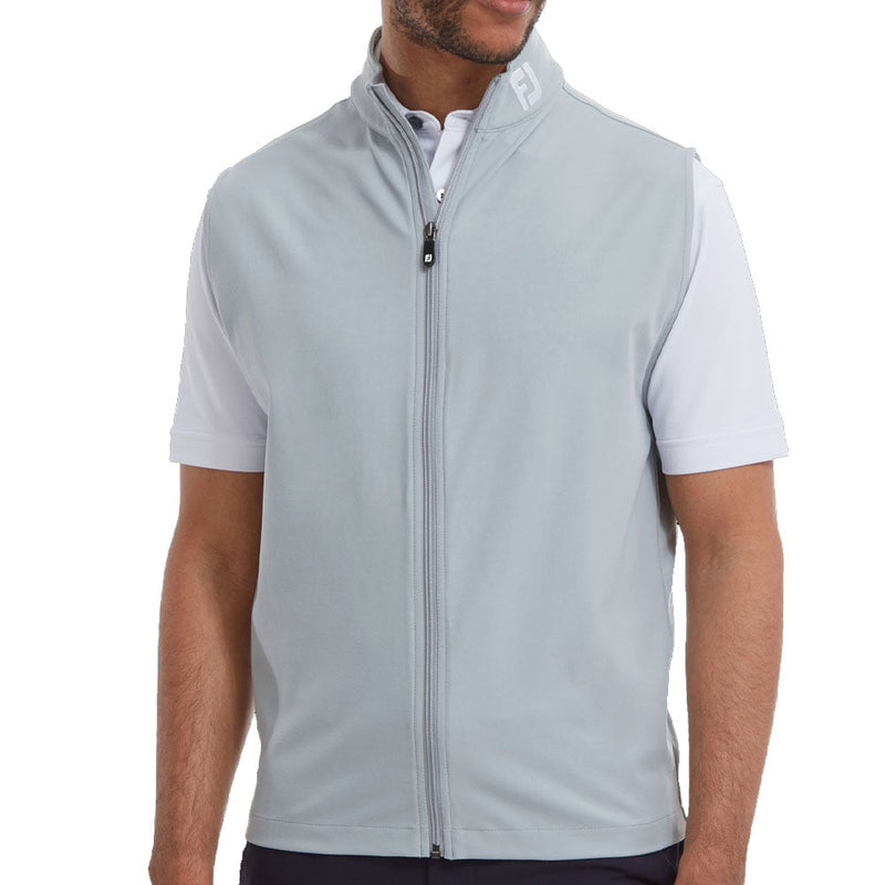 FootJoy Full-Zip Knit Vest - Grey