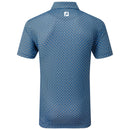 FootJoy Half Moon Geo Polo Shirt - Navy/True Blue/White/Almond