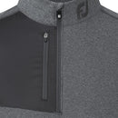 FootJoy Heather Chill-Out XP 1/2 Zip Pullover - Heather Charcoal