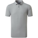 FootJoy Heather Self Collar Polo Shirt - Grey