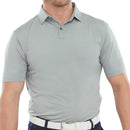 FootJoy Heather Self Collar Polo Shirt - Grey