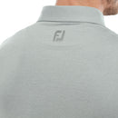 FootJoy Heather Self Collar Polo Shirt - Grey