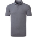FootJoy Heather Self Collar Polo Shirt - Navy