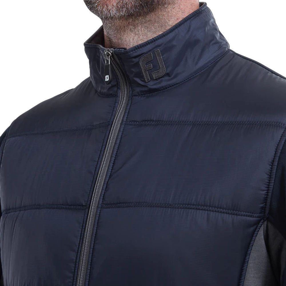 FootJoy FJ Hybrid Padded Jacket Navy Charcoal