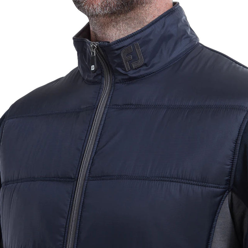 FootJoy FJ Hybrid Padded Jacket Navy Charcoal