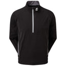 FootJoy Hydroknit 1/2 Zip - Black/Charcoal