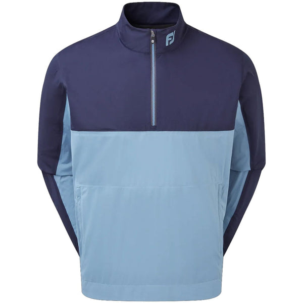 FootJoy HydroKnit 1/2 Zip Waterproof Jacket - Navy/Denim