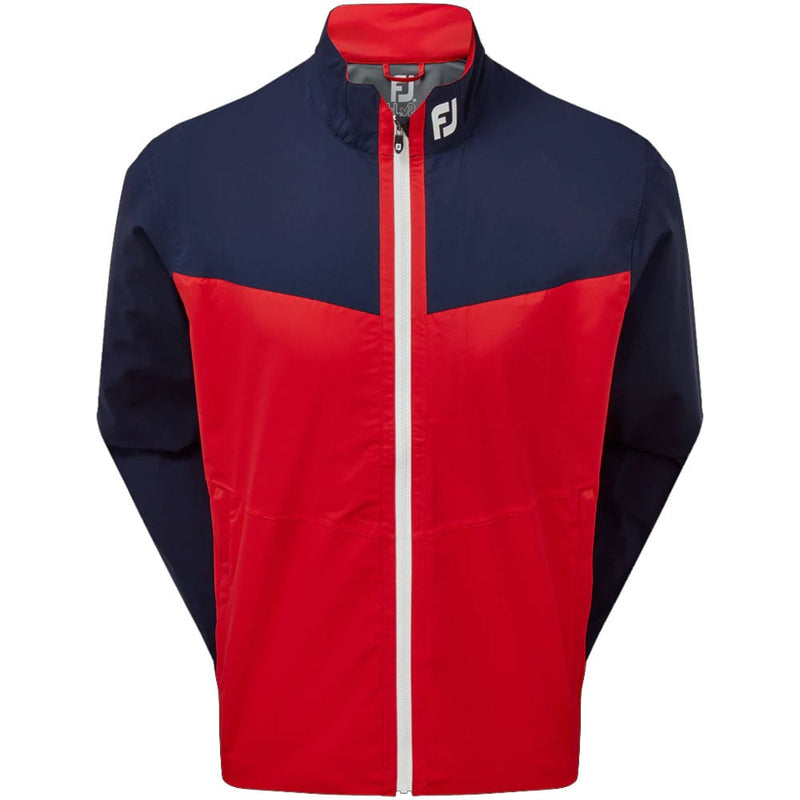 Red white and blue rain jacket shop