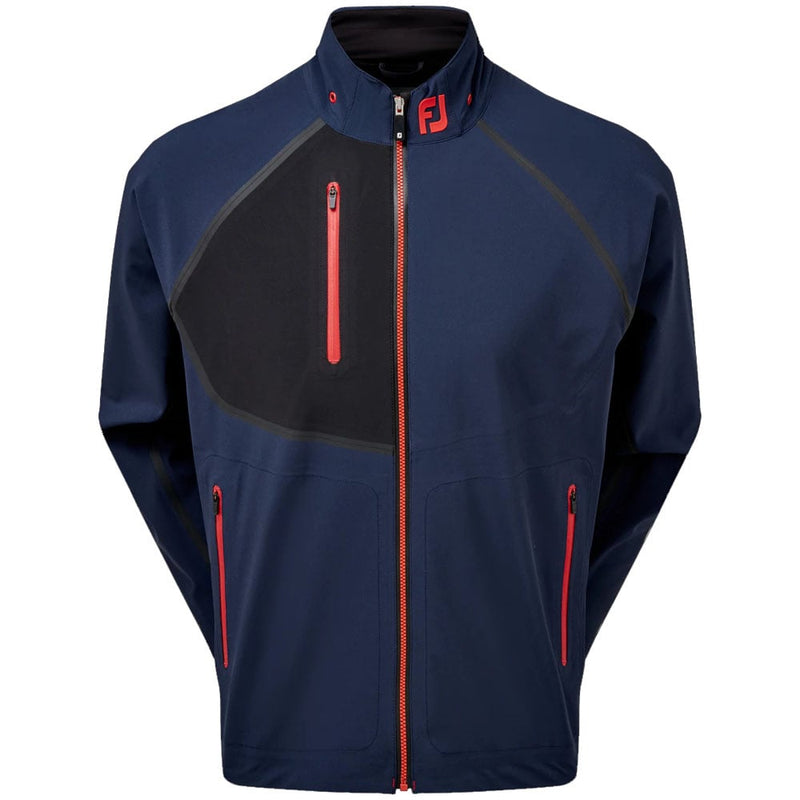 FootJoy HydroTour Waterproof Jacket - Navy/Black/Red