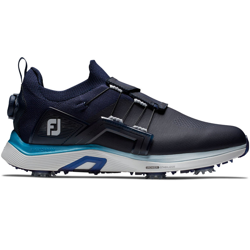 FootJoy Hyperflex BOA Waterproof Spiked Shoes - Navy/Blue/White