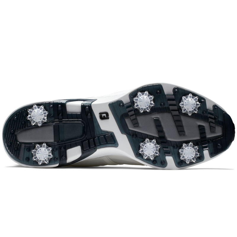 FootJoy Hyperflex BOA Waterproof Spiked Shoes - White/Black